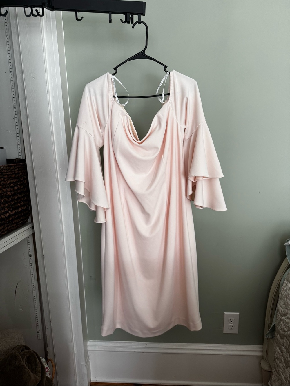 Calvin Klein blush pink dress